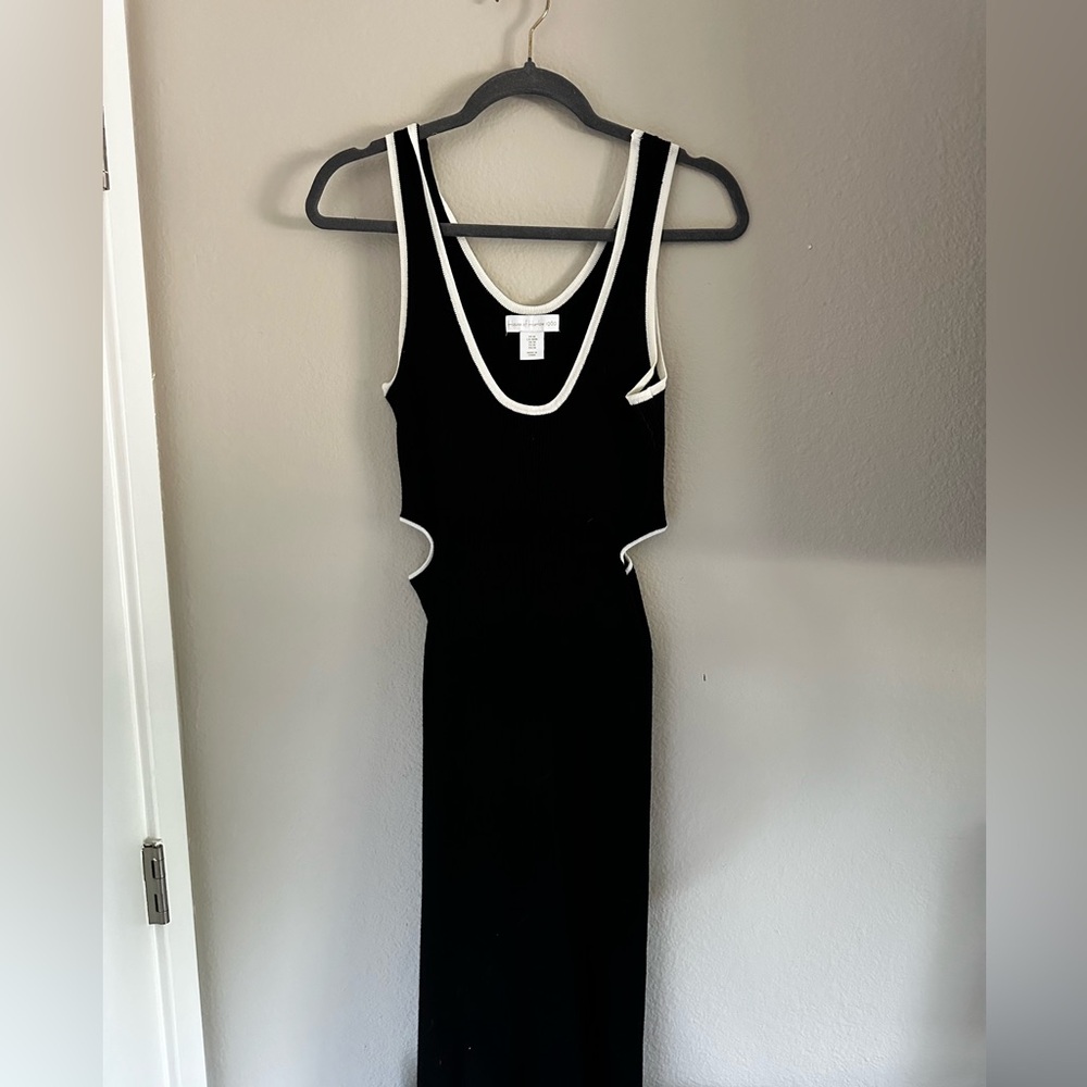 House of Harlow Sweater Dress with Cutouts